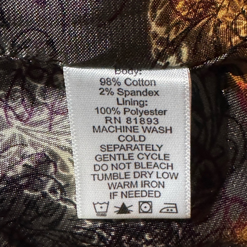 Motto Black Utility Jacket with Collared Neckline and Fitted Silhouette Size 18W - Picture 5 of 5